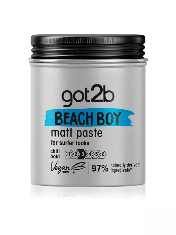 Got2b Beach Boy Surfer Look матирующая паста для волос, 100 мл