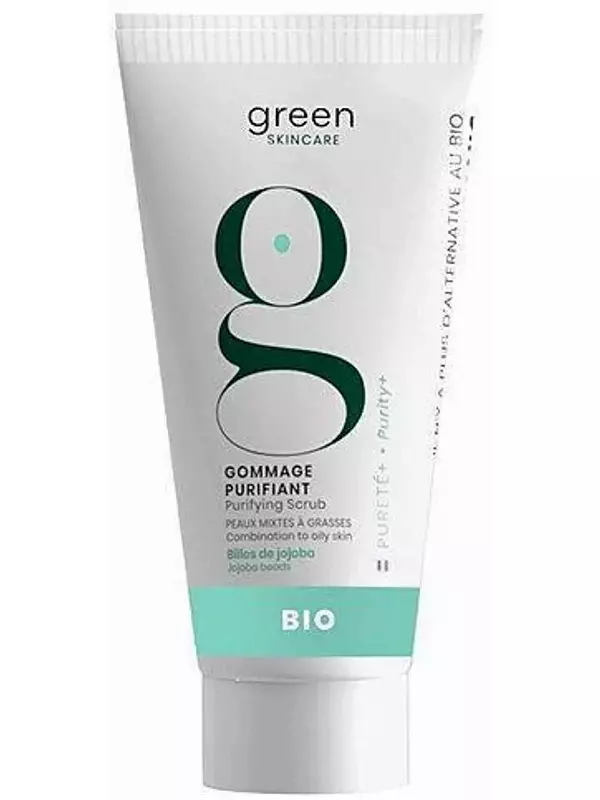 PURITY+ Очищающий скраб с гранулами жожоба, улучшающий текстуру кожи