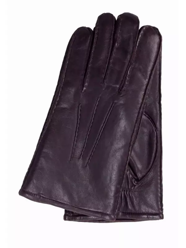 Кожаные перчатки GRETCHEN Mens Gloves Arctic классического дизайна, коричневый
