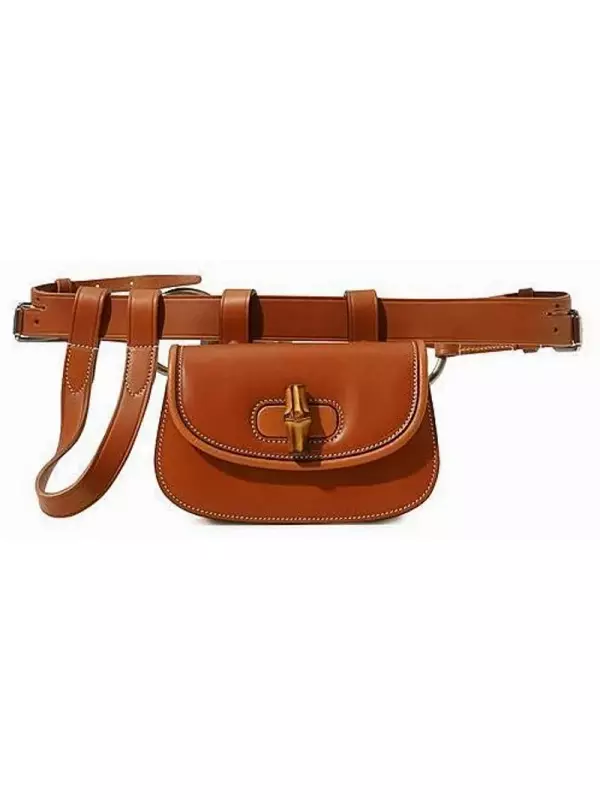 Поясная сумка Gucci Bamboo 1947 mini Gucci