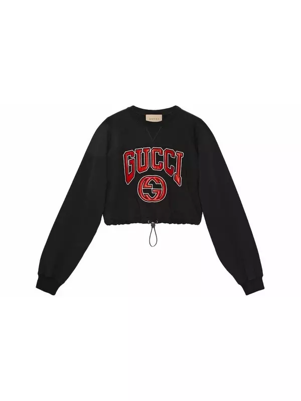 Толстовка женская черная Gucci