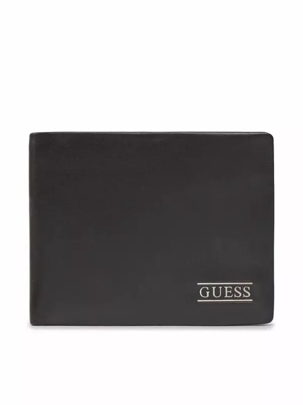 Большой мужской кошелек Guess, черный