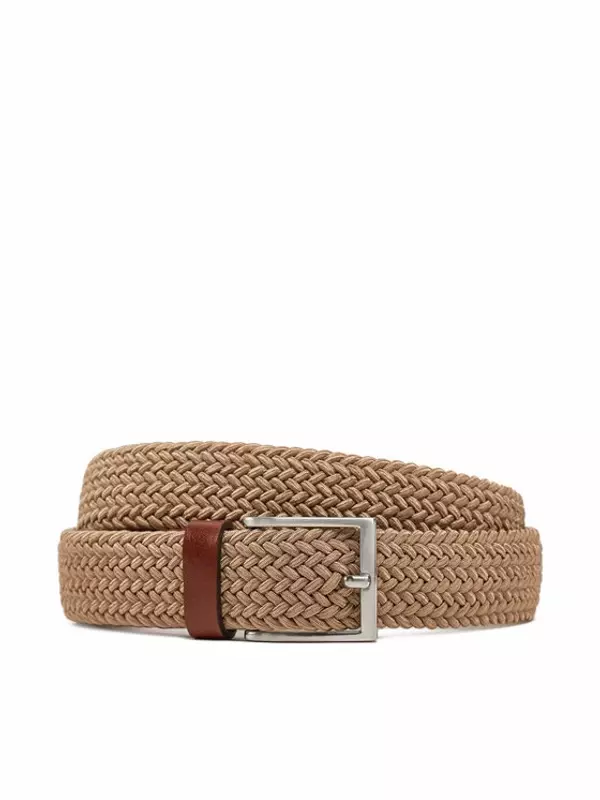 Ремень мужской BMSOFW P5235 Guess, бежевый