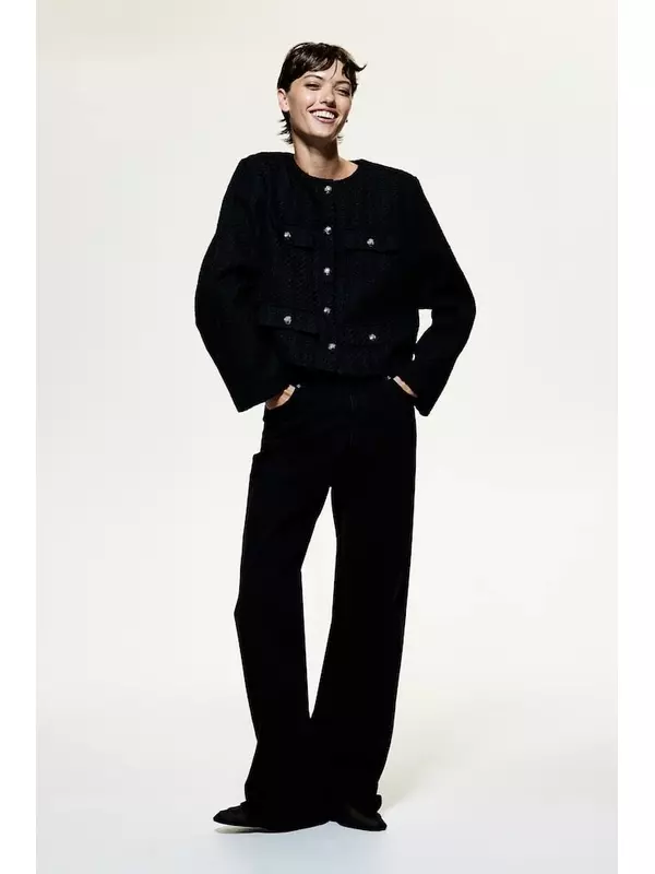 Блейзер H&M, черный