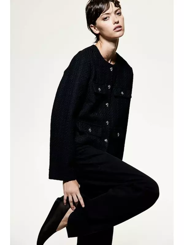 Блейзер H&M, черный