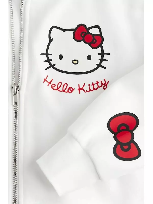 Куртка худи с декоративными деталями H&M, белый