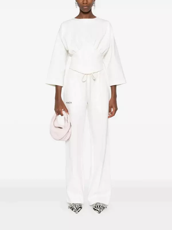 Футболка-корсет Nyssa HAMZA, белый