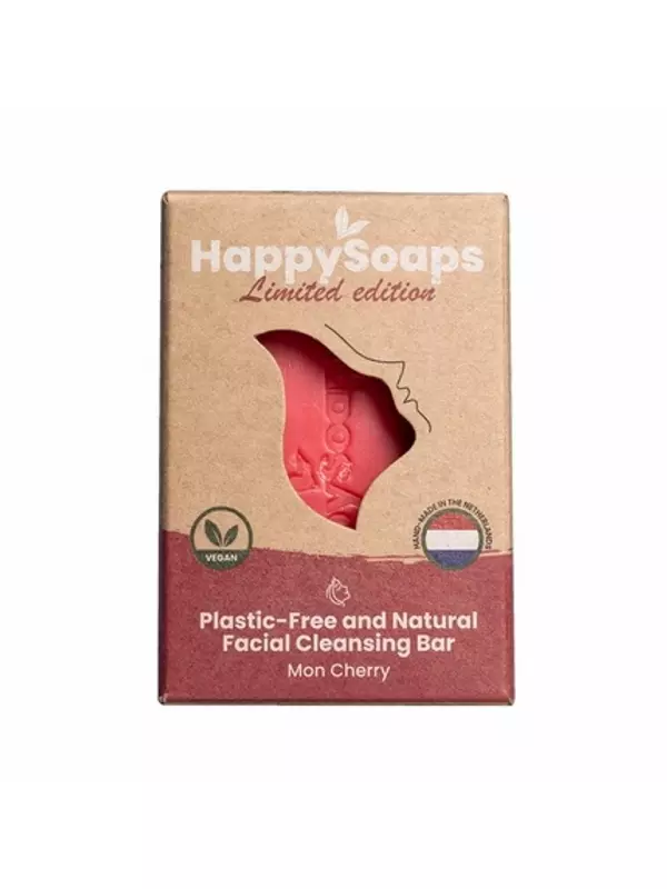 Очищающее мыло для лица Mon Cherry — нежное и натуральное очищение Happysoaps