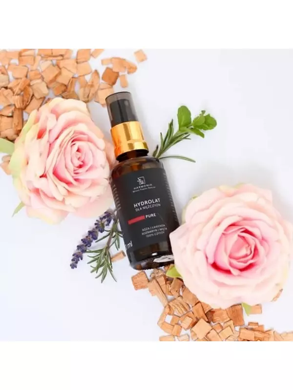 Гармония, травяно-цветочный гидролат для лица для мужчин, 50 мл, HARMONIA