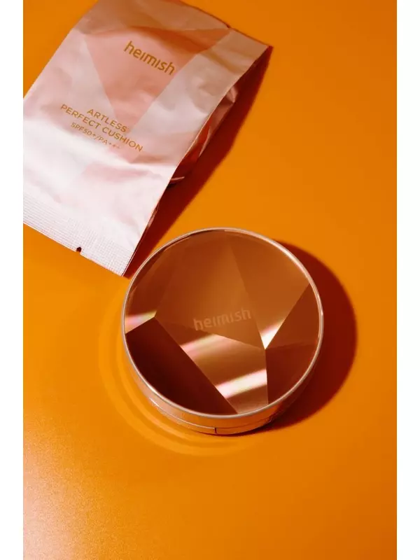 Базовый и прекрасный кушон HEIMISH Artless Perfect Cushion SPF 50+/PA+++ №23 (13g*2шт)
