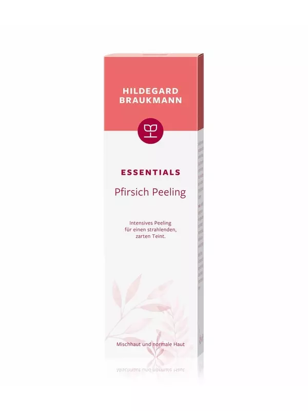 Скраб для лица Hildegard Braukmann ESSENTIALS Pfirsich Peeling, 132 ml