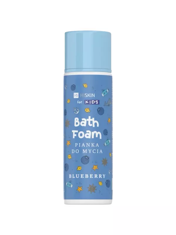 Детская пенка для мытья рук и тела с ароматом малины Hiskin For Kids, 250 мл