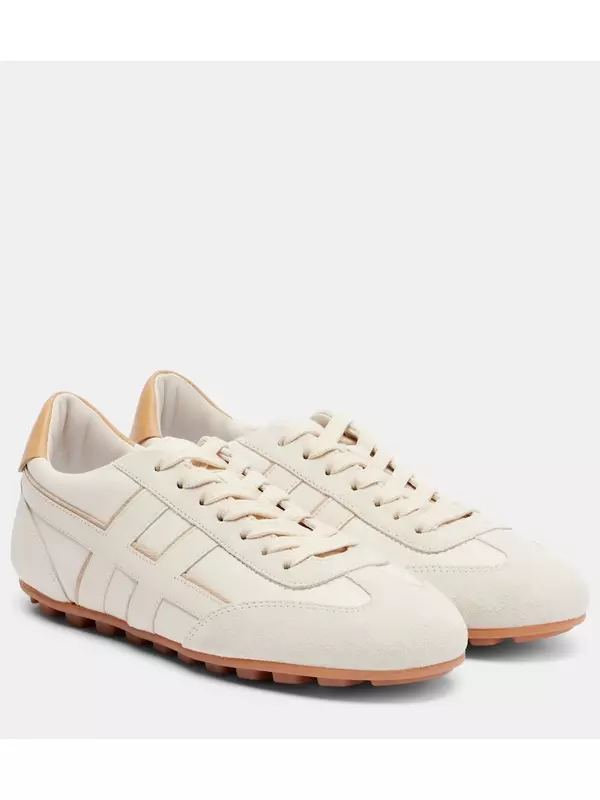 Олимпийские замшевые кроссовки Hogan, B013+C208