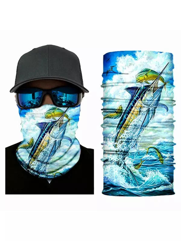 Бандана Holygolem s406 для мужчин и женщин, размер OneSize, синий