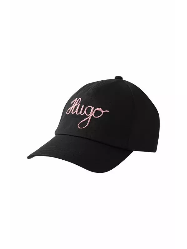 Бейсболка хлопковая с логотипом HUGO