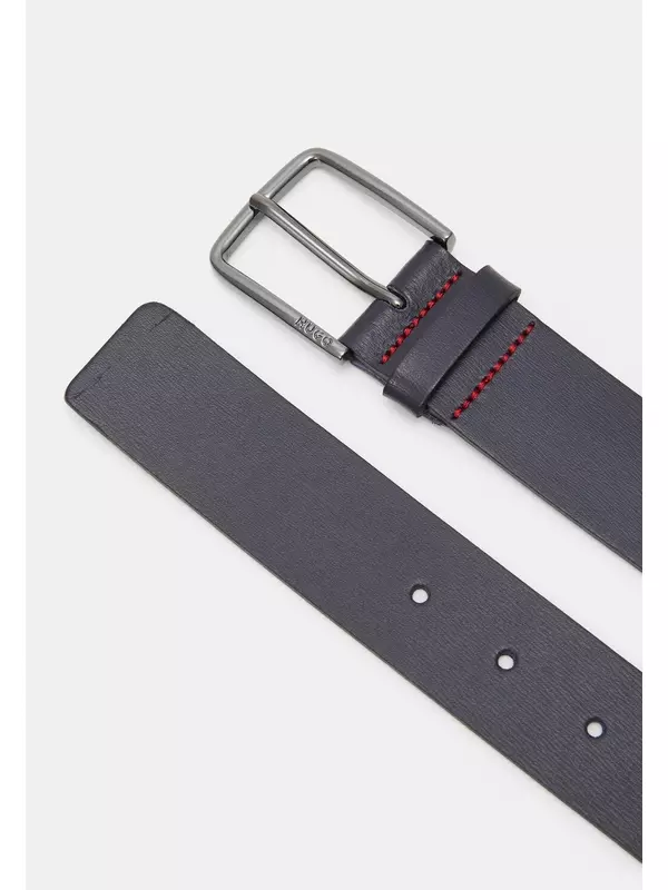 Ремень деловой GERIK HUGO, цвет navy