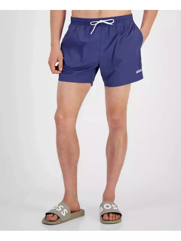 Мужские плавки Lee Drawstring 5.3, созданные для Macy's Hugo Boss, синий