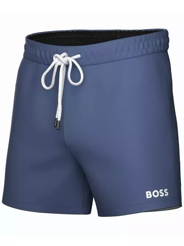Мужские плавки Lee Drawstring 5.3, созданные для Macy's Hugo Boss, синий