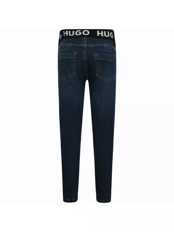 Джинсы узкого кроя Hugo, синий
