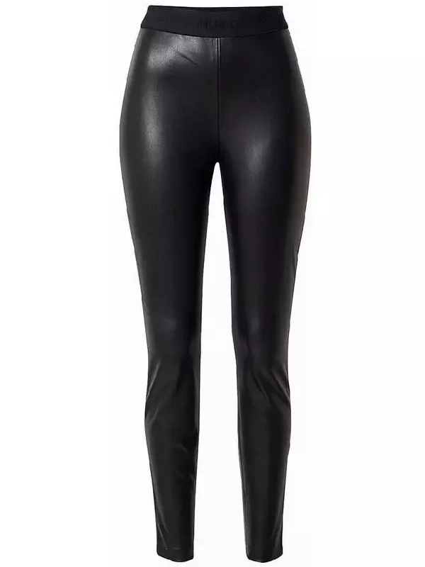 Узкие леггинсы HUGO Honati-3, черный