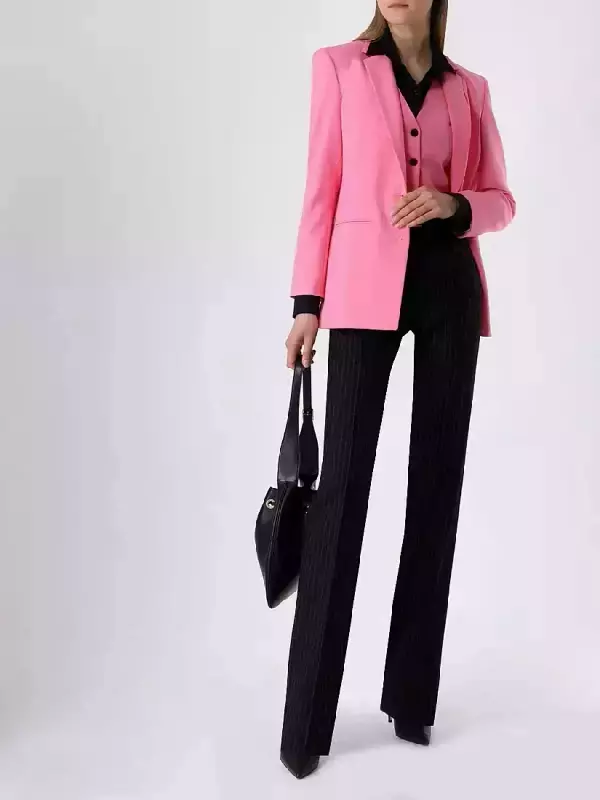 Жилет однотонный