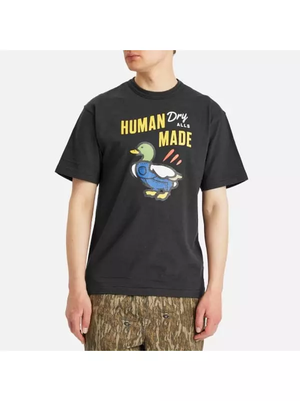 Футболка-Комбинезон с уткой Human Made, черный