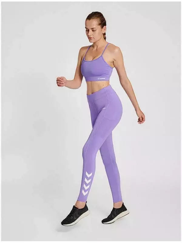 Тайтсы Hummel, цвет tieflila