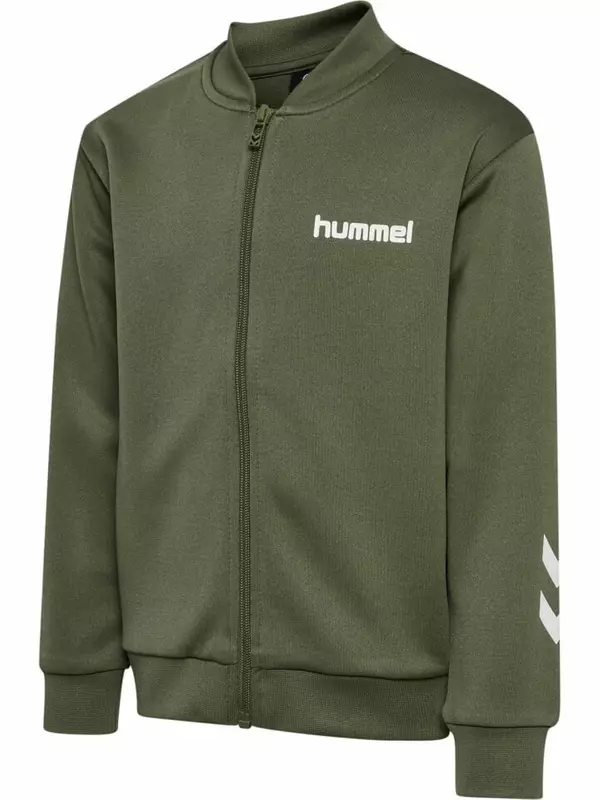 Спортивная куртка Hummel Reißverschluss Track Suit Hmltukas Kinder, цвет DUSTY OLIVE