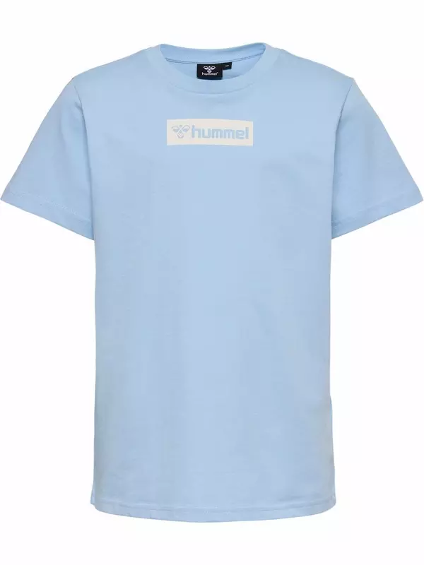 Рубашка Hummel, цвет Light blue/Dark blue