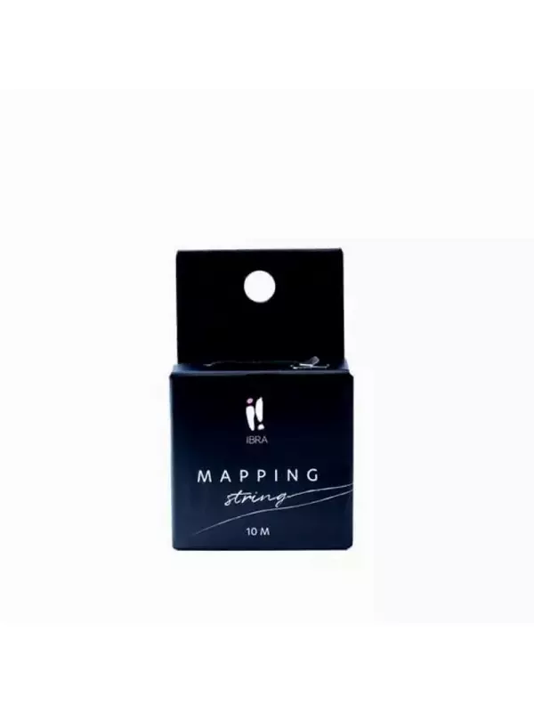 Нитка-краска для разметки дуг бровей, белая. Ibra