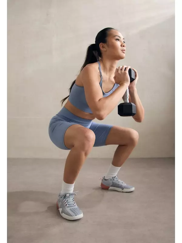 Леггинсы DEFINE SEAMLESS VSHAPE BIKER ICANIWILL, светло-голубой