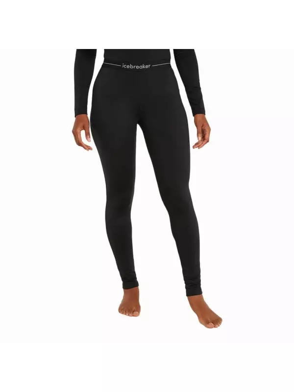 Тайтсы Icebreaker Merino Core Heavyweight, черный