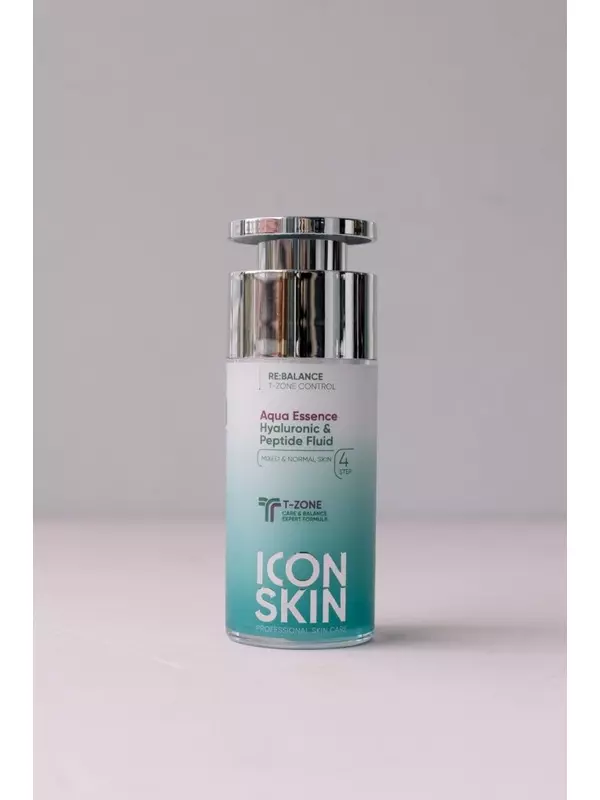 Увлажняющий флюид с пептидами и гиалуроновой кислотой ICON SKIN Aqua Essence Hyaluronic & Peptide Fluid 30ml