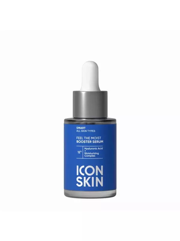 ICON SKIN Сыворотка-концентрат увлажняющая с гиалуроновой кислотой / Feel The Moist 30 мл