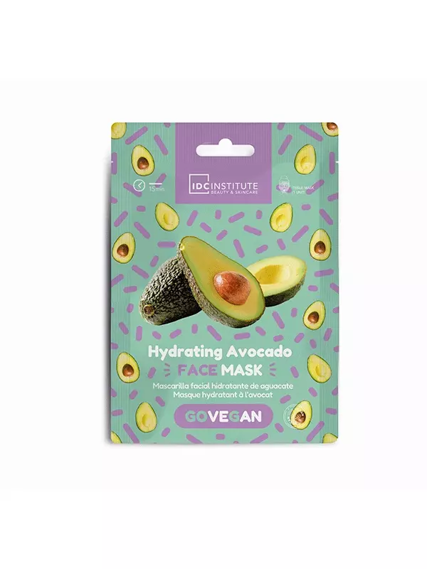 Увлажняющая маска для лица Hydrating Avocado Face Mask Idc Institute, 1 UD