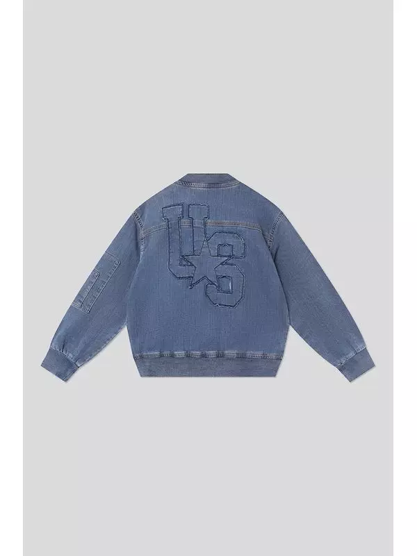 Куртка-бомбер джинсовая IDO