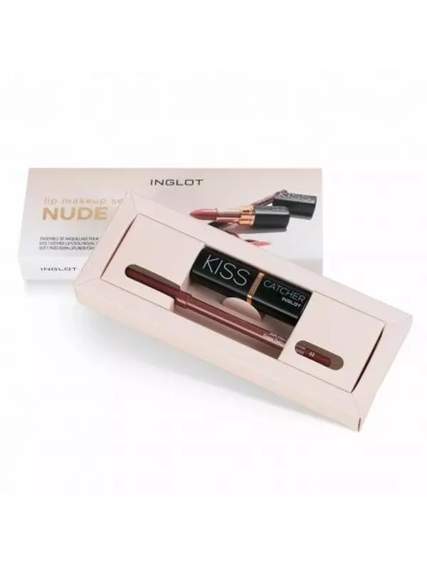 Набор макияжа для губ NUDE KISS Inglot