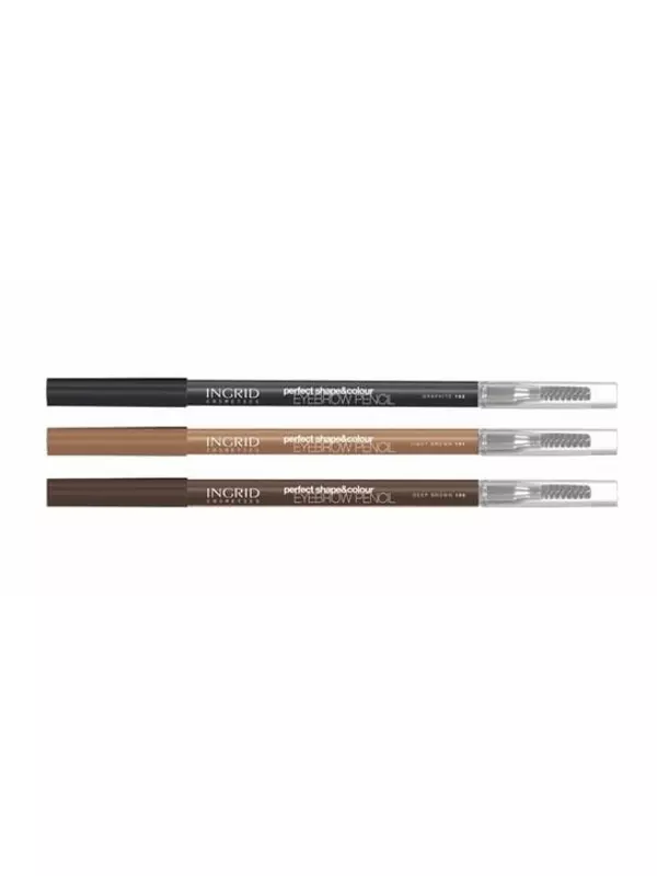 Карандаш для бровей 102 Графит Ingrid, Perfect Shape & Color