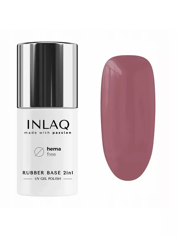 Набор резиновой основы под румяна 2 в 1 + гибридный топ без стирания INLAQ