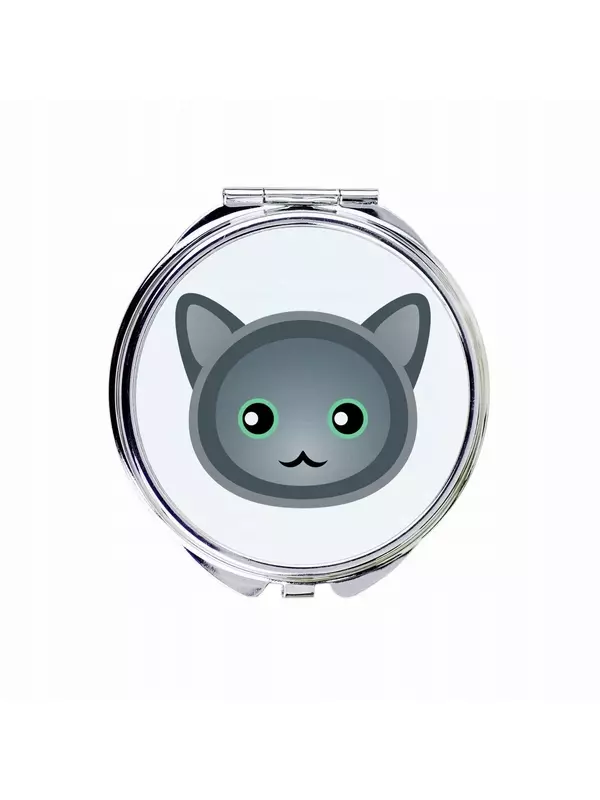 Nebelung Cat Зеркало карманное для сумочки Inna Marka