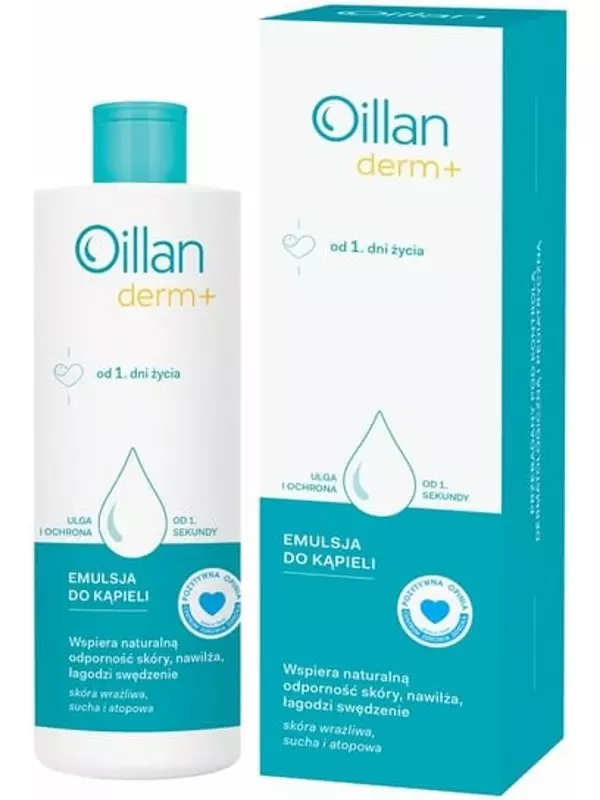 Эмульсия для ванн, 400 мл Oillan Derm+, Inna marka