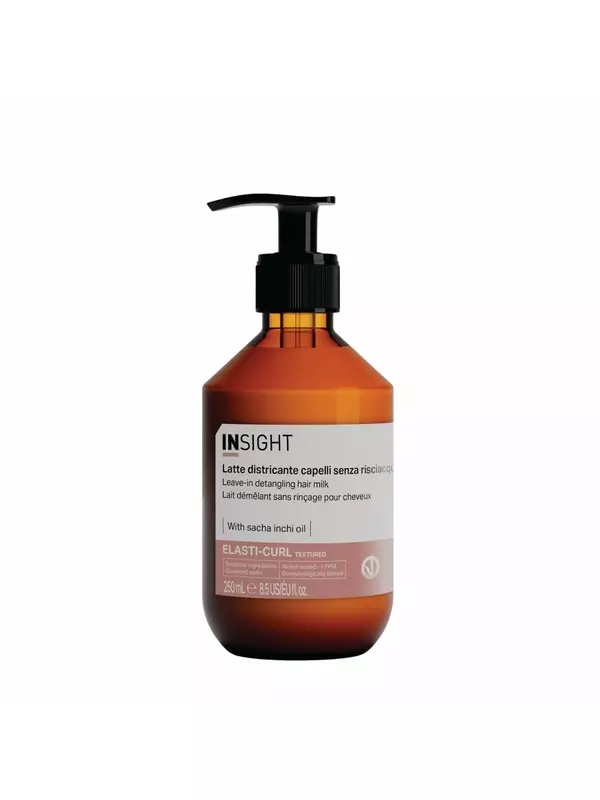 Несмываемое распутывающее молочко для вьющихся волос, 250 мл Insight Elasti-Curl