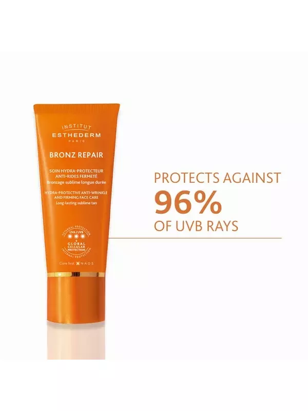 Bronz repair разглаживающий и укрепляющий крем для лица uva/uvb с сильной защитой от солнца 50 мл Institut Esthederm