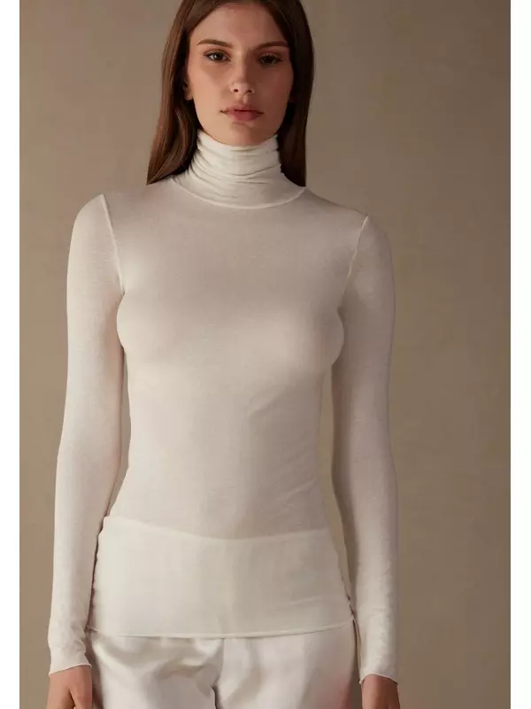 Рубашка с длинным рукавом ALRIGHT Intimissimi, цвет vaniglia