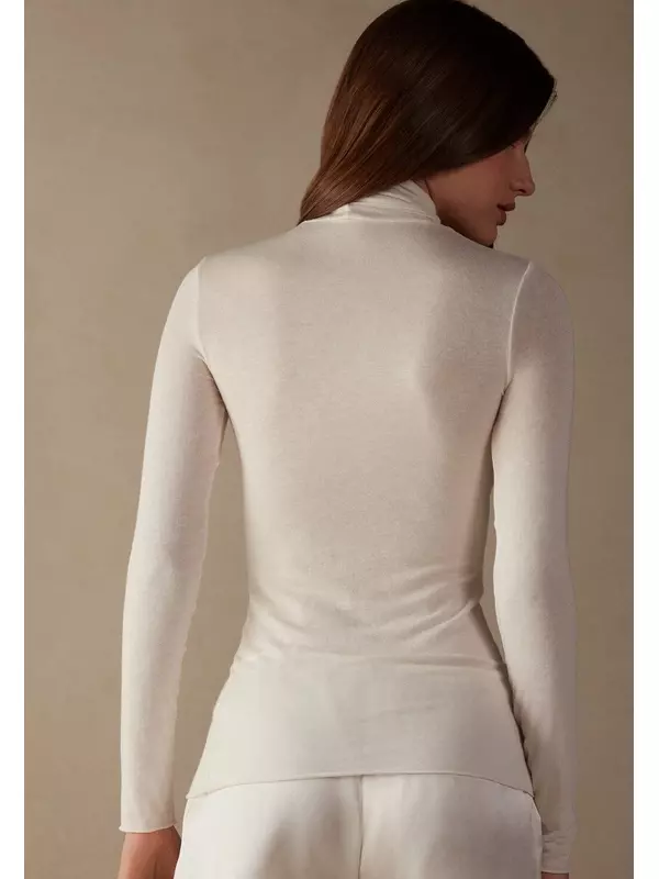 Рубашка с длинным рукавом ALRIGHT Intimissimi, цвет vaniglia