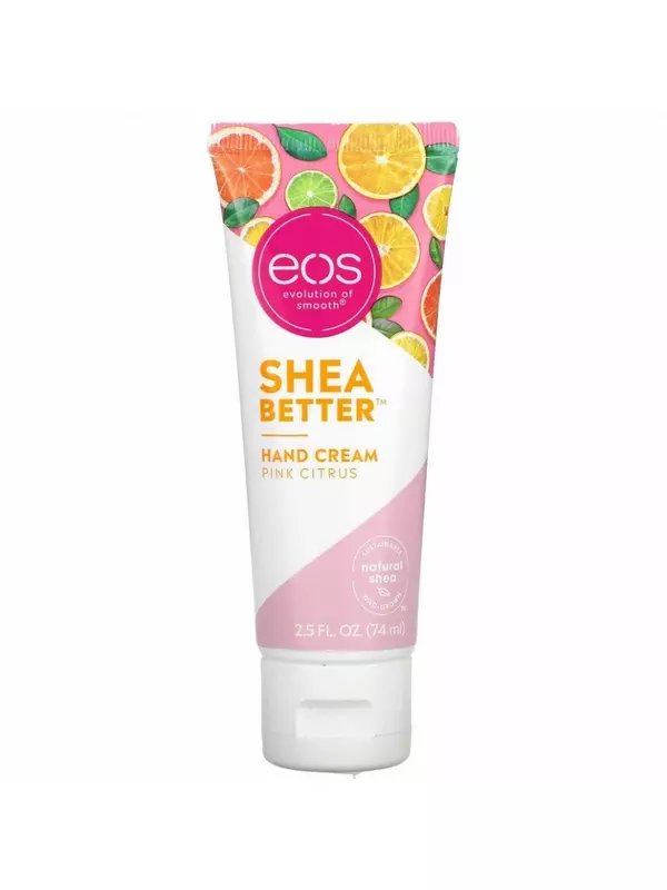 EOS, Shea Better, крем для рук с маслом ши, с ароматом цитрусовых, 74 мл (2,5 жидк. унции)