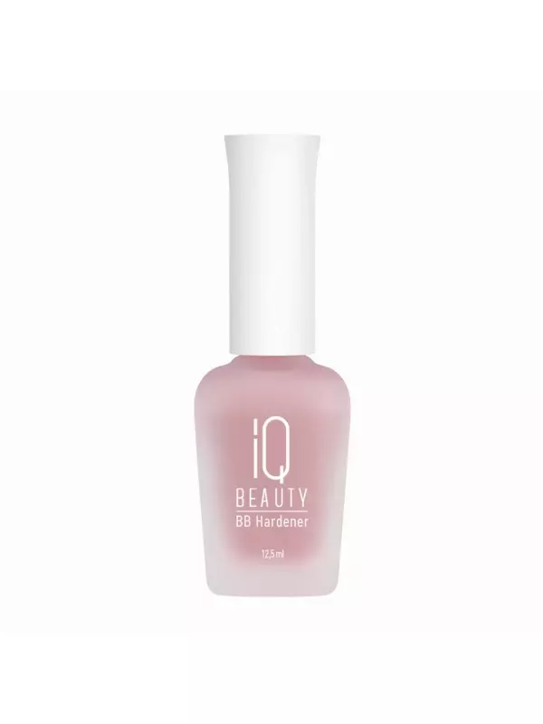 IQ BEAUTY Укрепитель для ногтей с натуральным эффектом, тонирующий / BB Hardener Soft Pink 12,5 мл