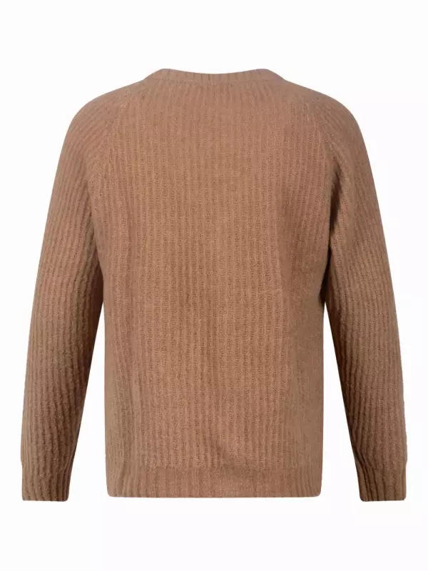 Кардиган с V-образным вырезом Irish Crone, коричневый