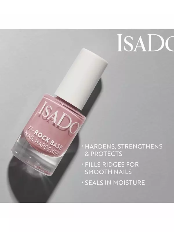 Укрепитель для ногтей IsaDora The Rock Base Nail Hardener & Ridge Filler, Nr. 07 - Rock Base, 5 ml