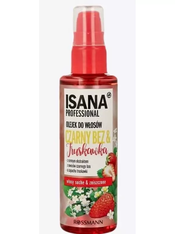 Бузина и клубника, Масло для волос, 100 мл Isana